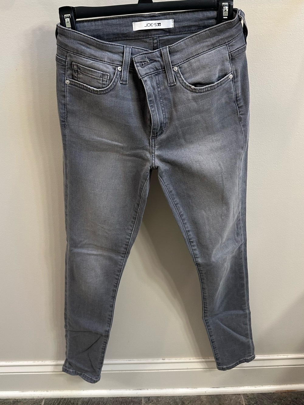 Joe's Gray Skinny Ankle Jean
